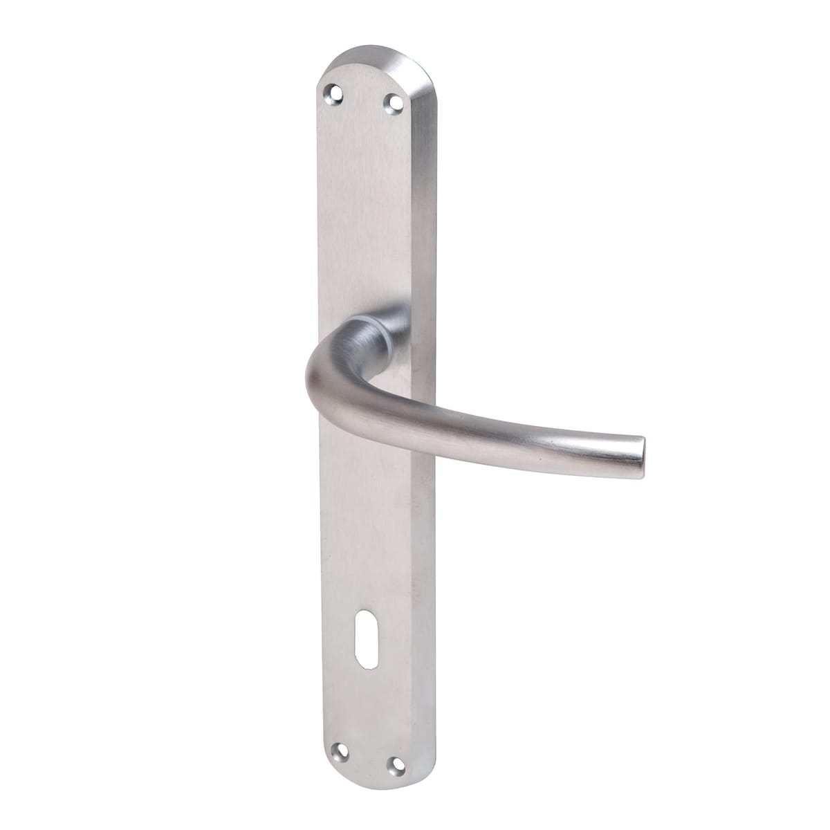 Bricocenter MILENA HANDLE PLATE 90 SATIN CHROME