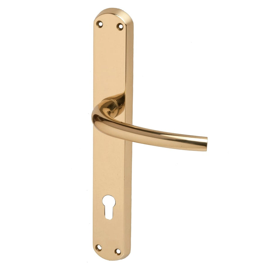 Bricocenter MILENA HANDLE YALE PLATE LUC GOLD