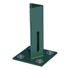 PLASTIC-COATED SUPPORT FOR T-POLE