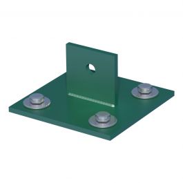 PLASTIC-COATED SUPPORT FOR L-SHAPED THUNDERBOLT