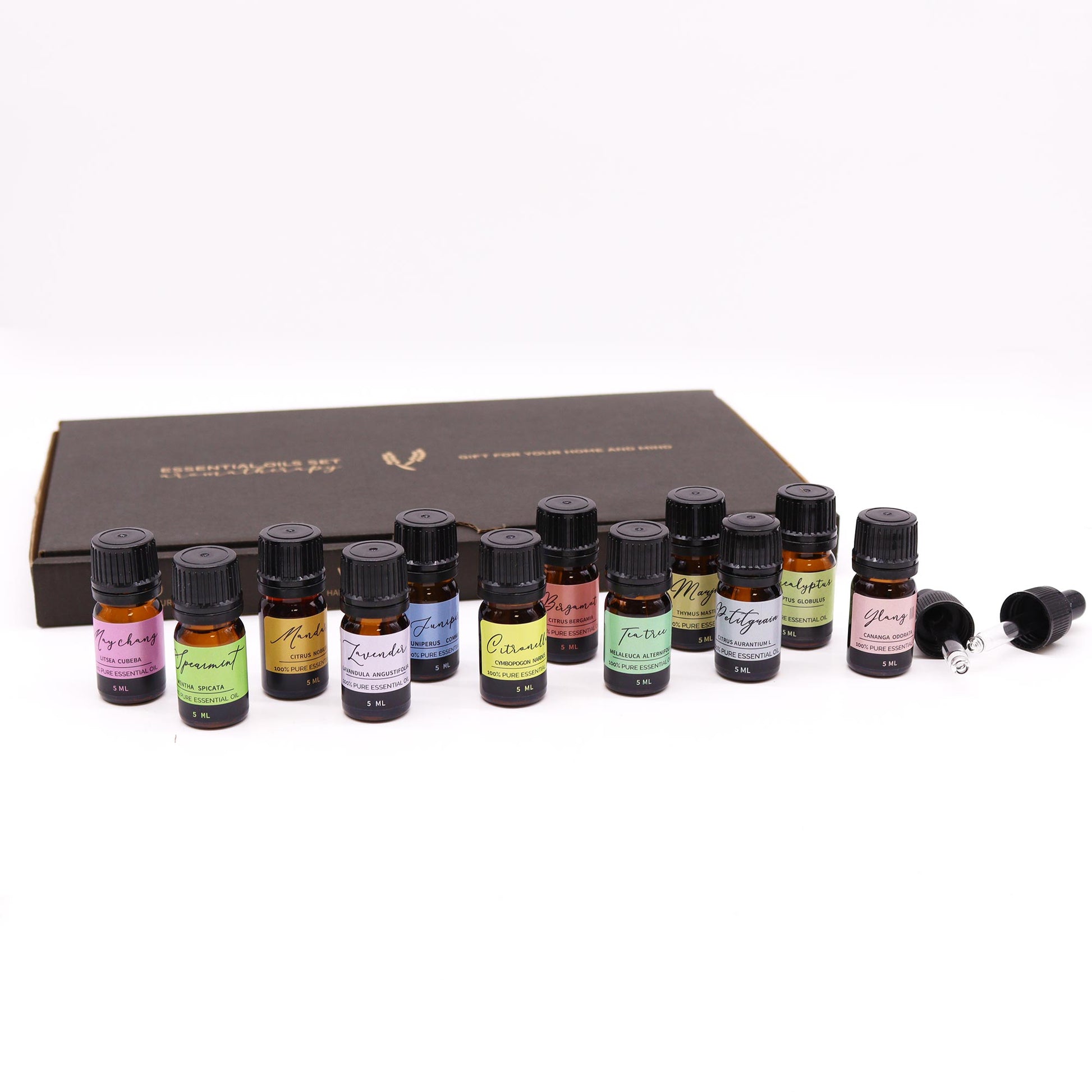 Aromatherapy Essential Oil Set - Spring