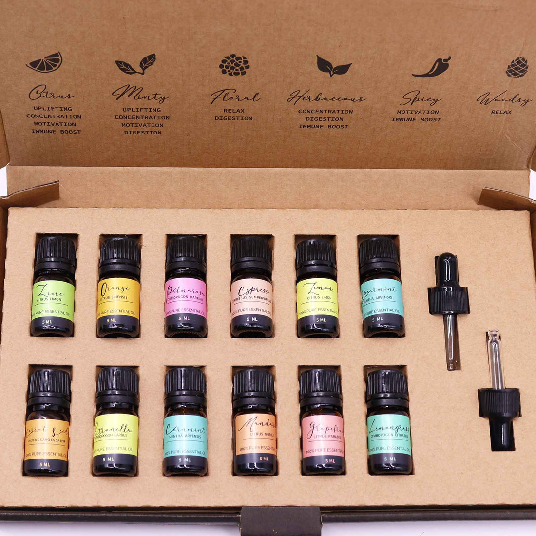 Aromatherapy Essential Oil Set - Summer