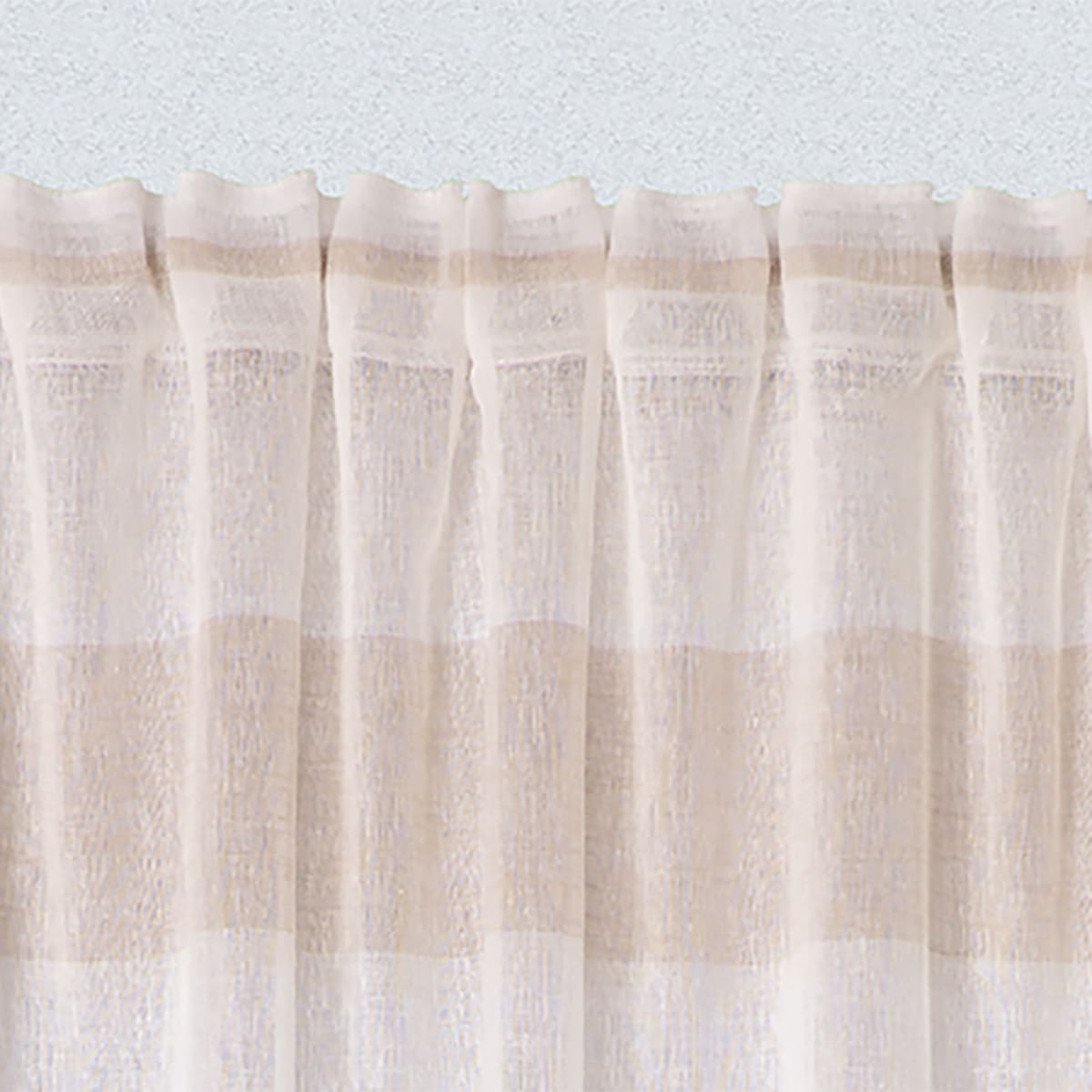 Bricocenter BEIGE POLYNESIA FILTER CURTAIN 140X300 HIDDEN LOOP AND WEBBING