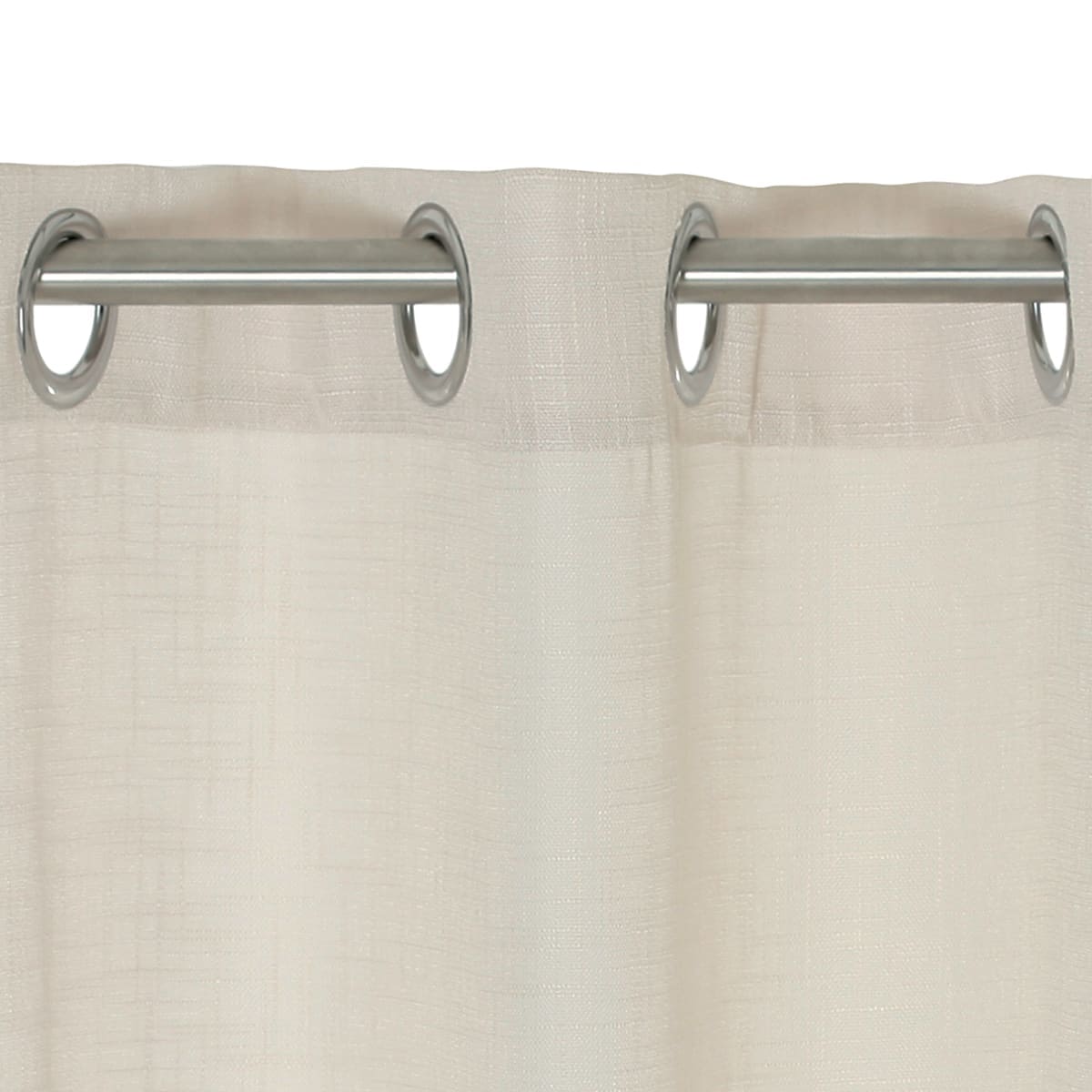 Bricocenter INFINI ECRU OPAQUE CURTAIN 140X280 CM WITH EYELETS