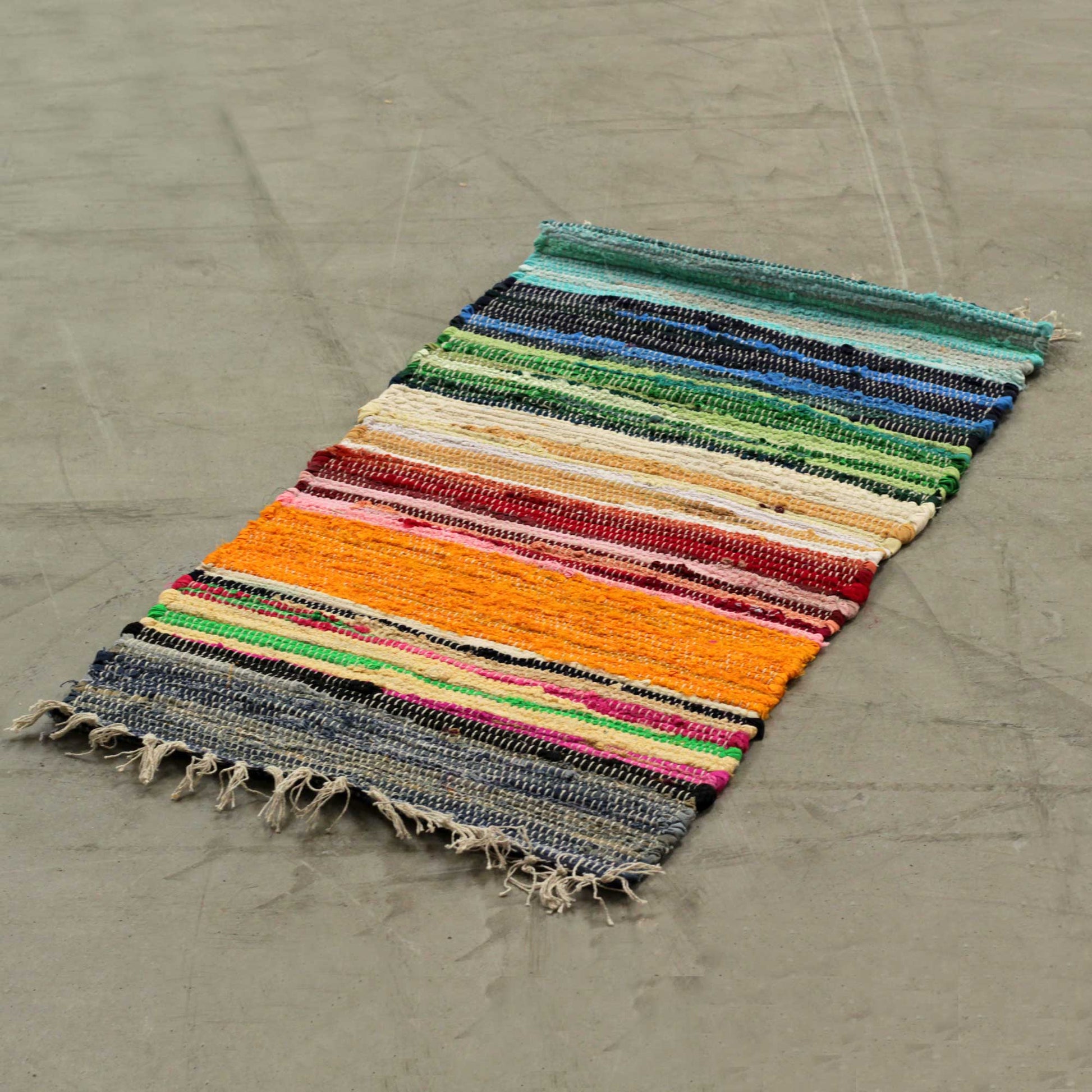 Bliss Room Rag Rug - 150x200cm - premium quality - Rainbow Colours