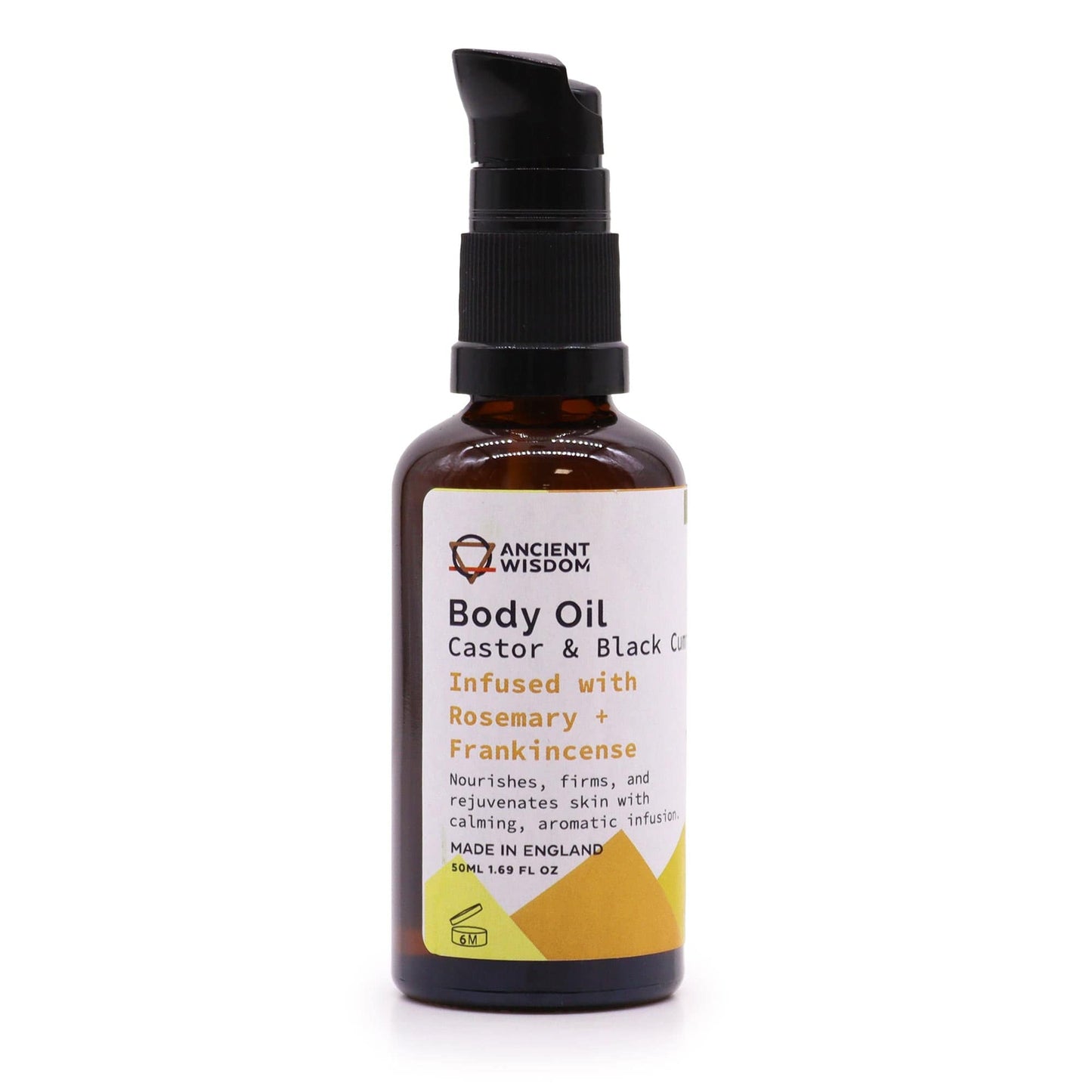 Bliss Organic Body Oil 50ml - Rosemary & Frankincense