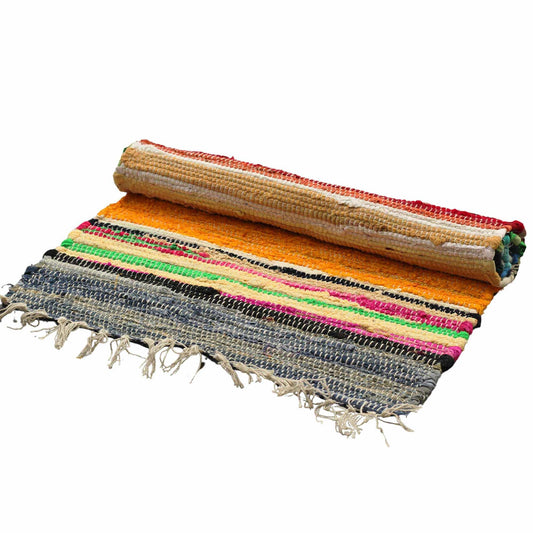 Bliss Room Rag Rug - 150x200cm - premium quality - Rainbow Colours