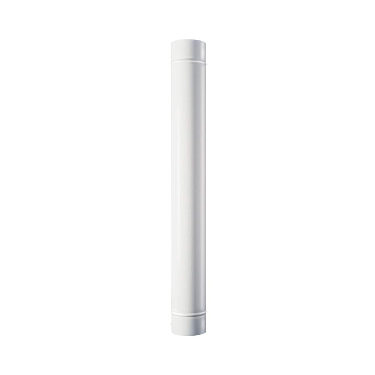 Bricocenter WOOD TUBE 0.5MM THICK L250 DIA120 MM ENAMELLED WHITE