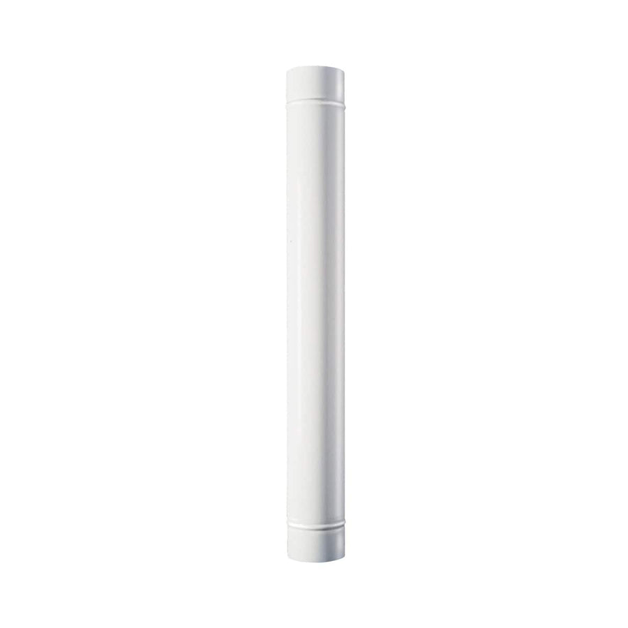 Bricocenter WOOD TUBE 0.5MM THICK L250 DIA120 MM ENAMELLED WHITE