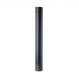 WOOD PIPE THICKNESS 0.5MM L 1000 DIA120 MM ENAMELLED BLACK