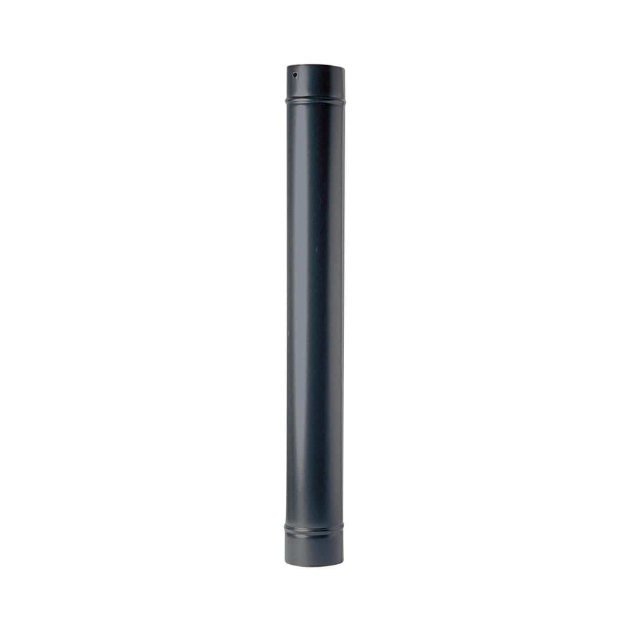 Bricocenter WOOD TUBE 0.5 MM THICK L 500 DIA120 MM ENAMELLED BLACK