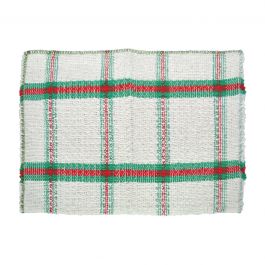 PLAID FLOOR CLOTH 55X40 CM