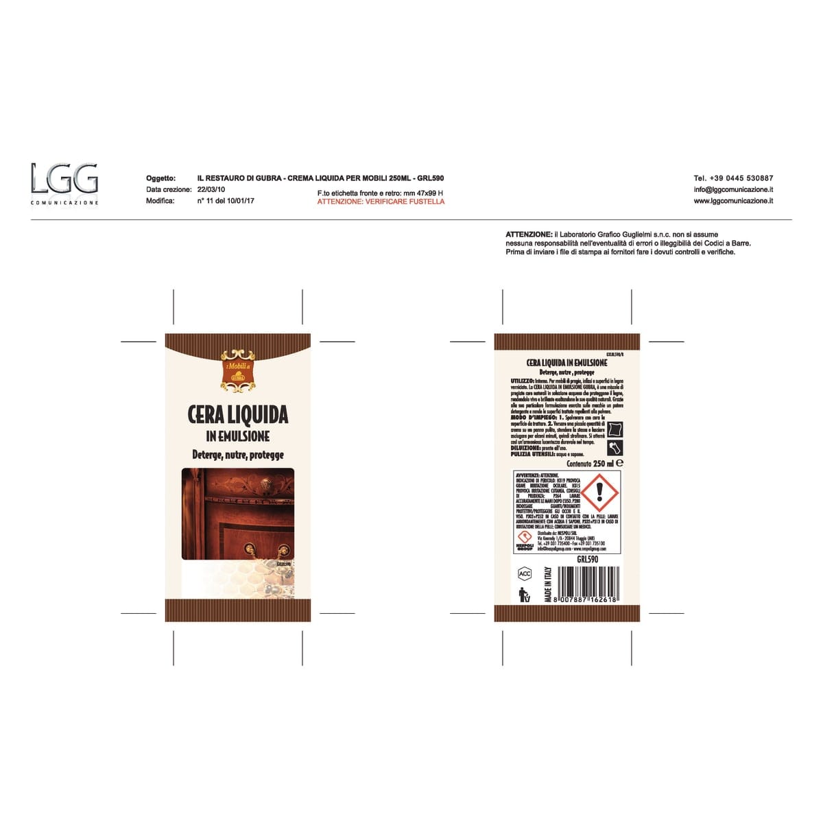 Bricocenter LIQUID NEUTRAL FURNITURE COLOURING WAX 250 ML