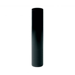 STEEL TUBE 2 MM THICK L 500 DIA130 MM BLACK