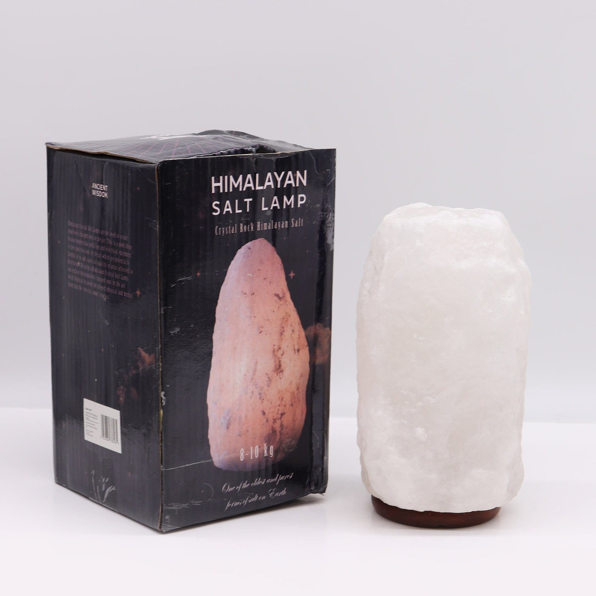 Bliss Crystal Rock Himalayan Salt Lamp - & Base apx 8-10kg