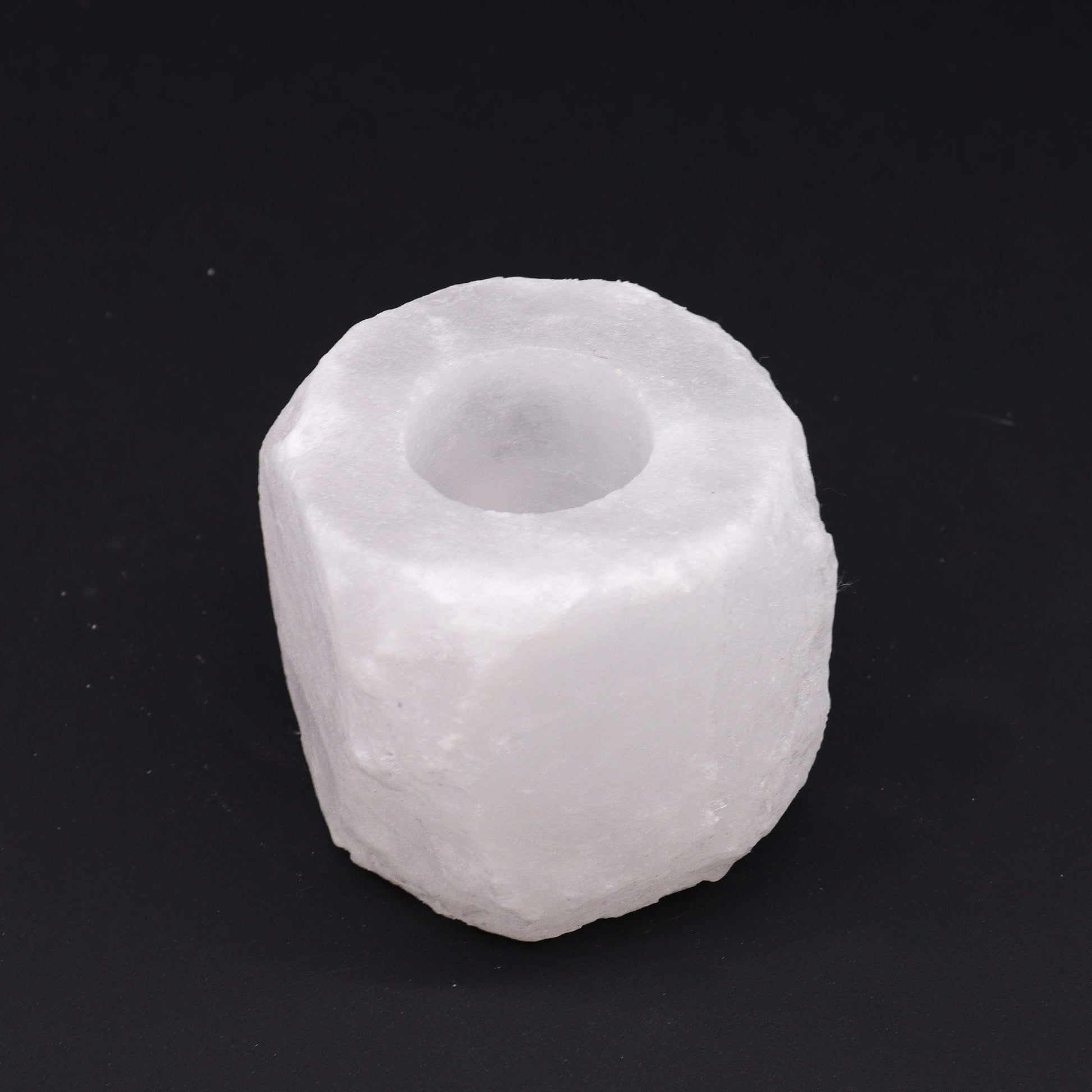 Bliss Crystal Rock Himalayan Salt Candle Holder 600-800g