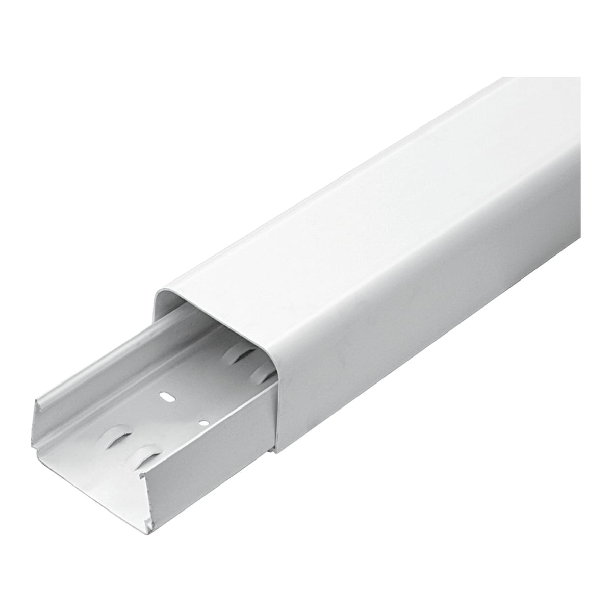 U-SHAPED CLIMATE DUCT 80X60 MM WHITE