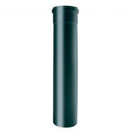 STEEL PELLET TUBE THICKNESS 1.2MM L1000 DIA100 MM ENAMELED BLACK