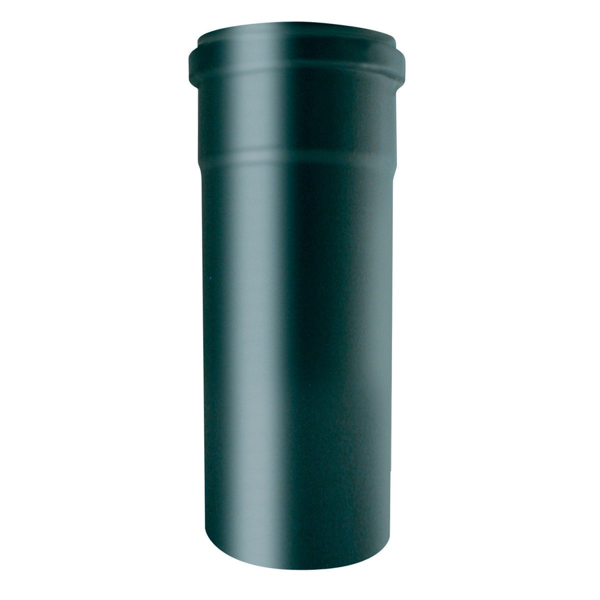 Bricocenter STEEL PELLET TUBE THICKNESS 1.2 MM L250 DIA100 MM ENAMELLED BLACK