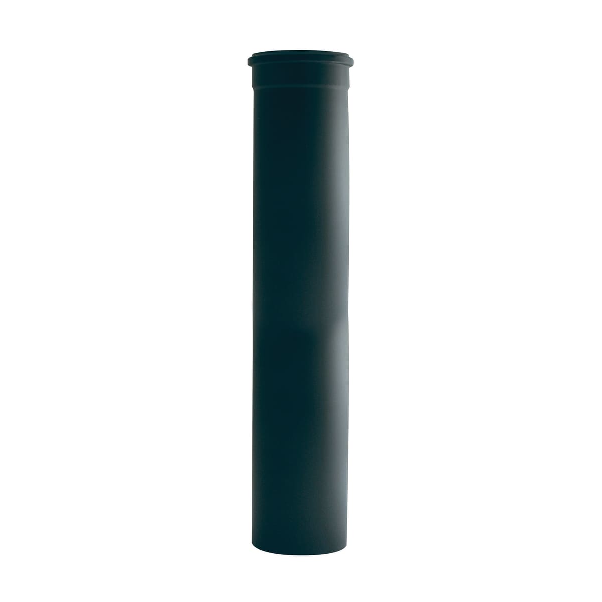 Bricocenter TUBO ACCIAIO PELLET SPESSORE 1.2MM L250  DIA80 MM SMALTATO NERO