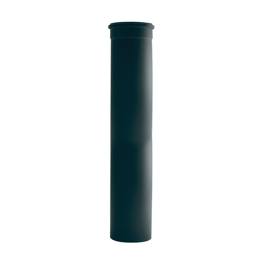 Bricocenter TUBO ACCIAIO PELLET SPESSORE 1.2MM L250  DIA80 MM SMALTATO NERO