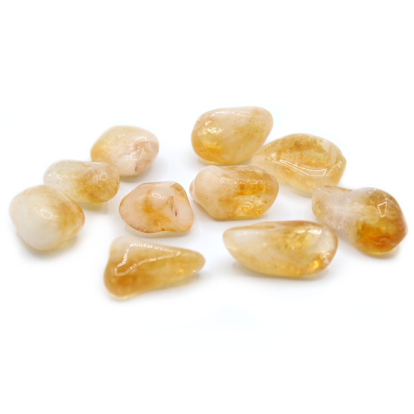 L Tumble Stone - Citrine - Brazil