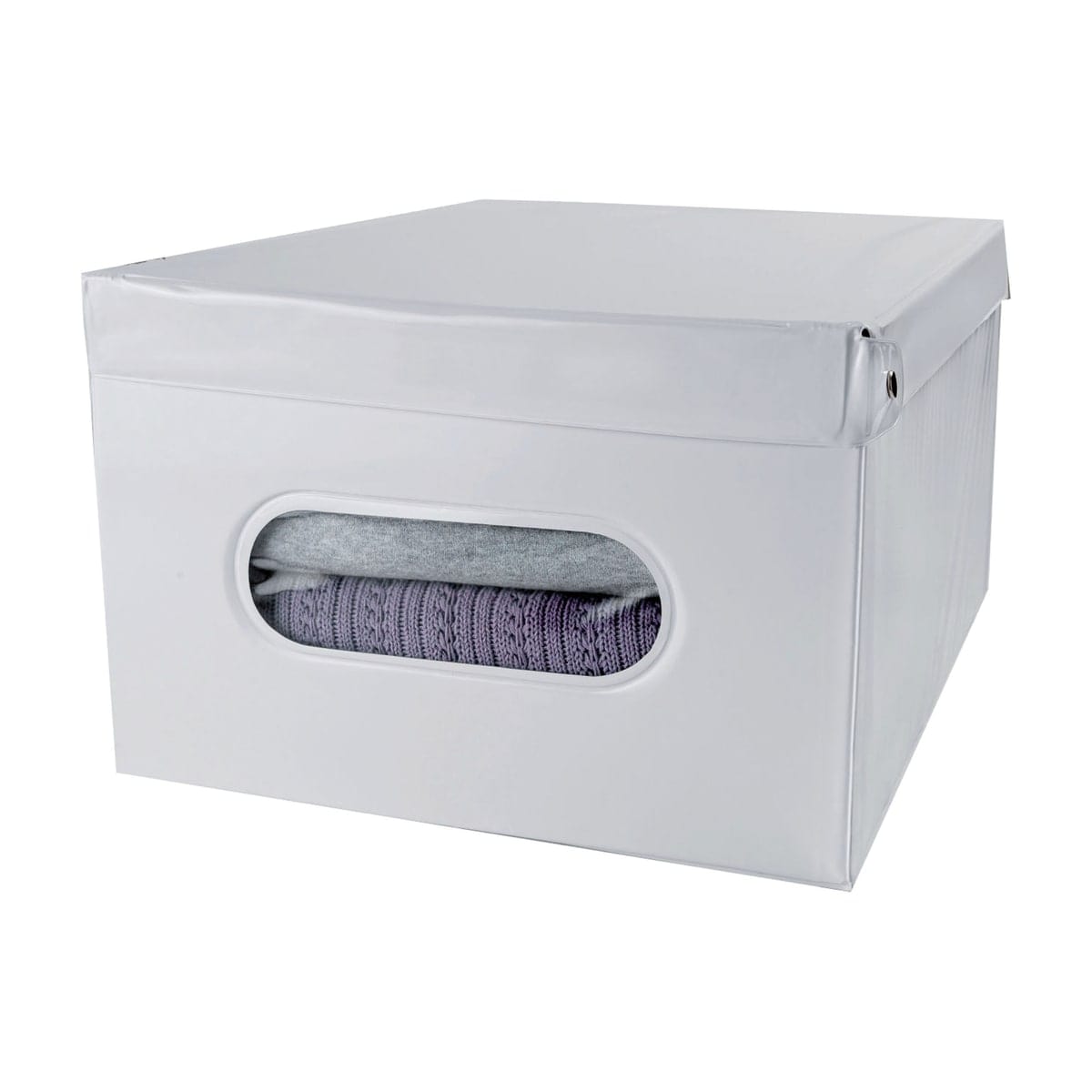 Bricocenter WHITE PVC LAUNDRY BOX 40X50X25 CM