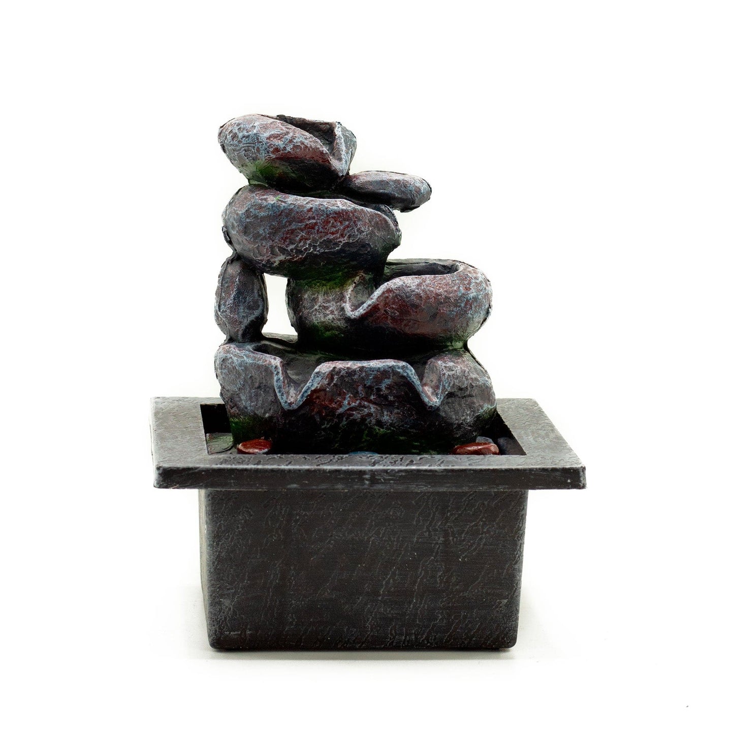 Bliss Tabletop Water Feature - 20cm - Cascading Pots