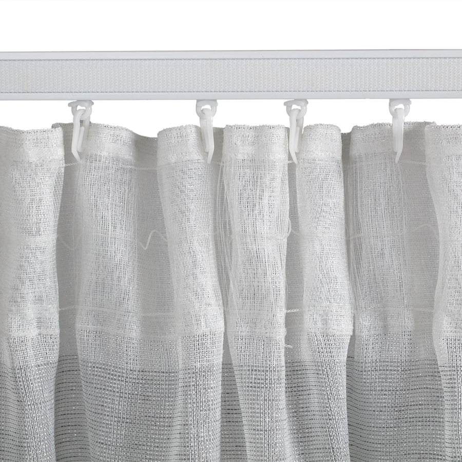 Bricocenter GOLDY SILVER FILTER CURTAIN 140X300 CM HIDDEN LOOP AND WEBBING
