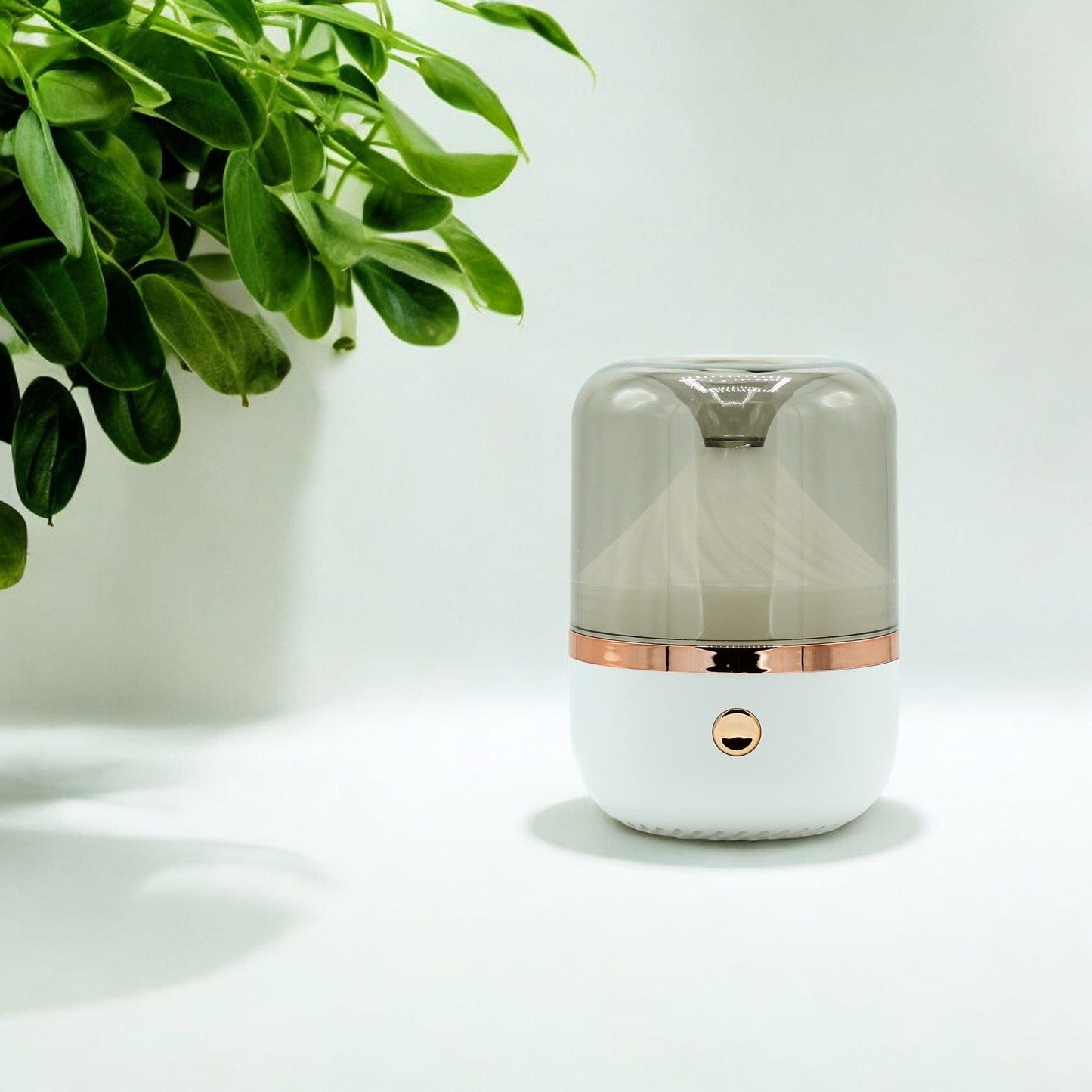 Bliss Urban Aroma Diffuser White & Bronze- USB - Colour Change