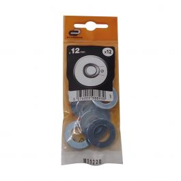 12 NARROW FLAT WASHER GALVANIZED STEEL