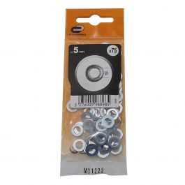 5 MM STEEL SMALL FLAT WASHER.