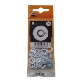 6 MM STEEL SMALL FLAT WASHER.
