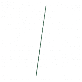 GREEN PLASTIC TENSION BAR H105