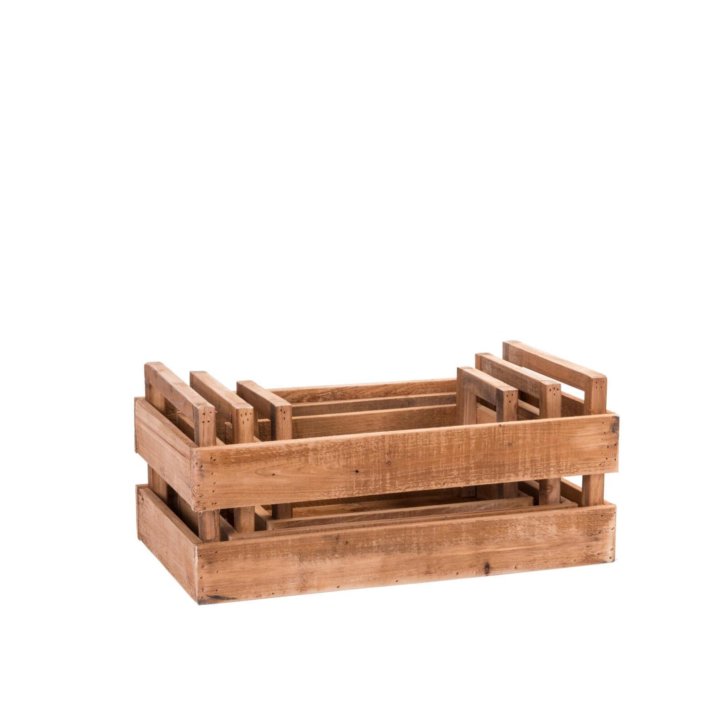 Casa RECYCLE S/3 CRATES 3SIZ