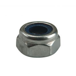 8 SELF-LOCKING STAINLESS STEEL NUTS A4 DIAM 8