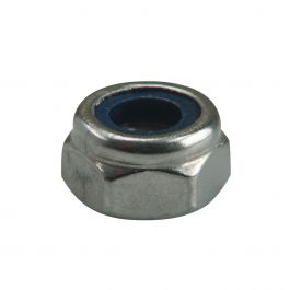 25 SELF-LOCKING STAINLESS STEEL NUTS A4 DIAM 4