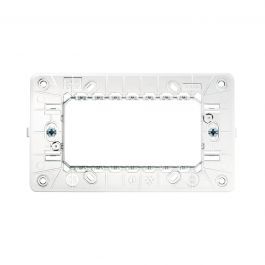 LOWERED STAND. 4 PLACES WITH SCREWS