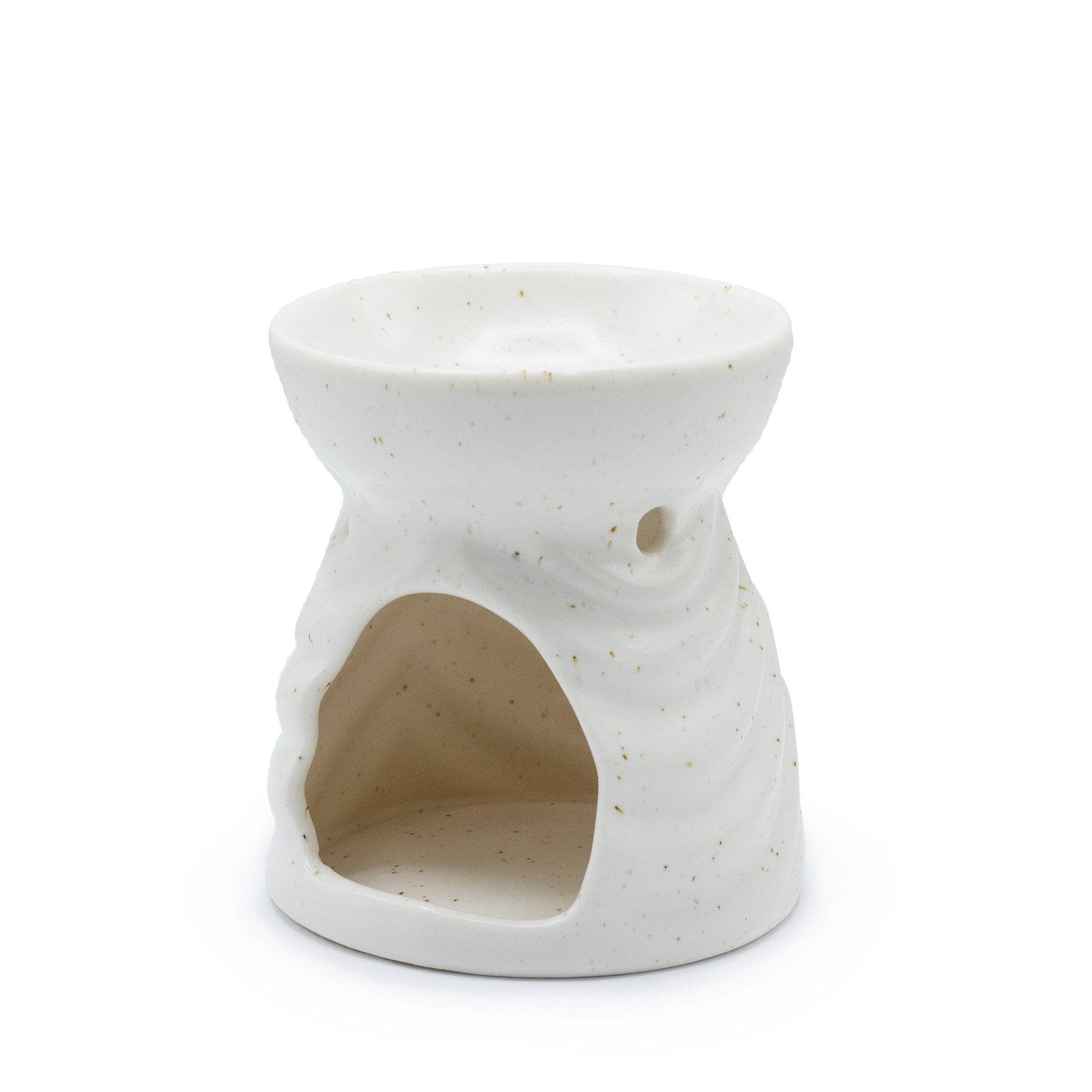 Bliss Oil Burner Geometric - Ivory
