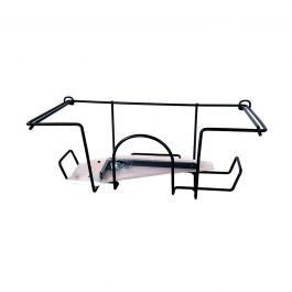 ADJUSTABLE BALCONY L60XP20XH20 CM GUNMETAL BEA