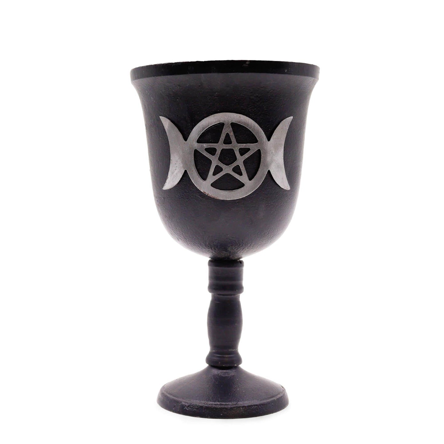 Bliss Iron Ritual Goblet - Triple Moon - 20x11cm