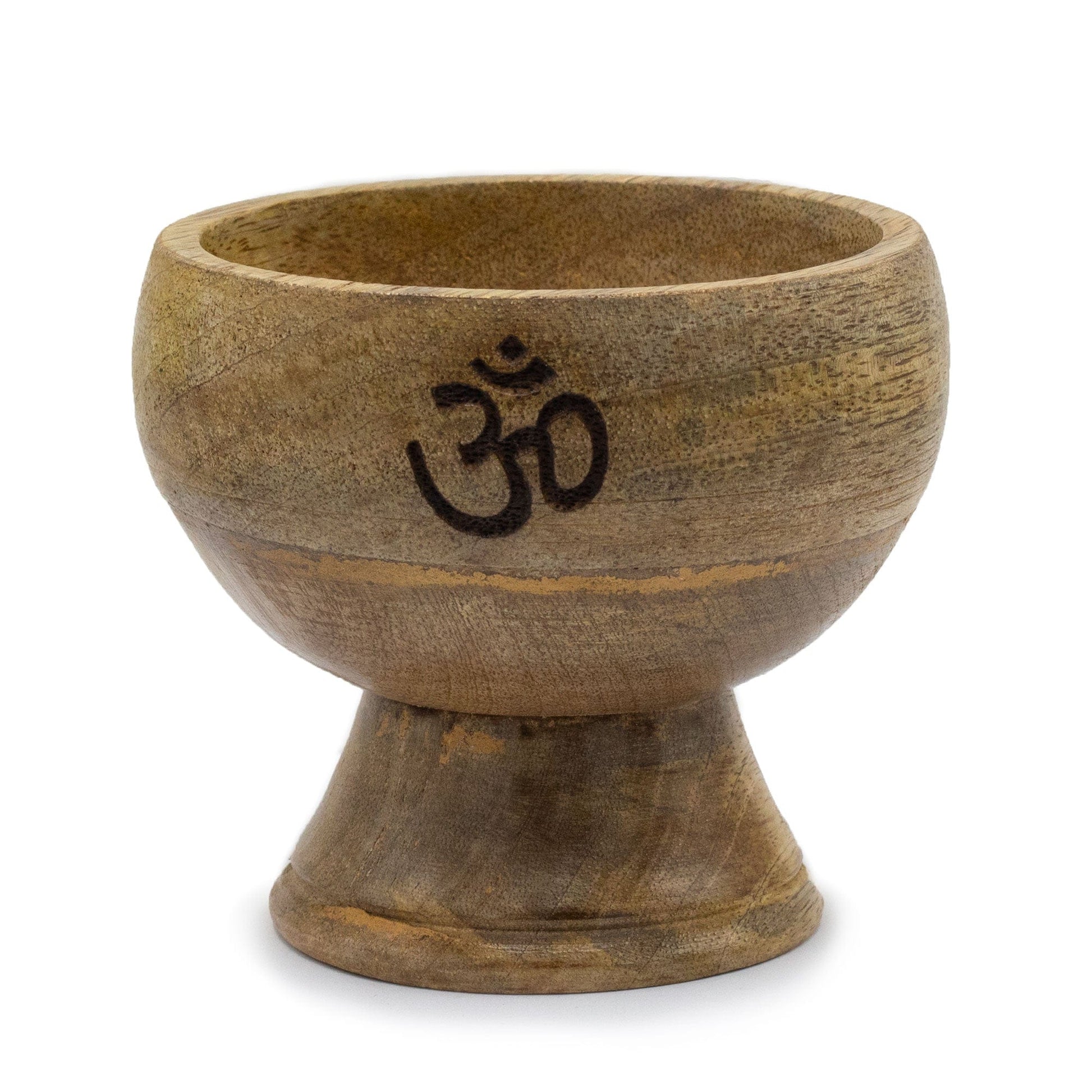 Bliss Lrg Ritual Bowl Incense Cone Holder 11x10 cm - Om