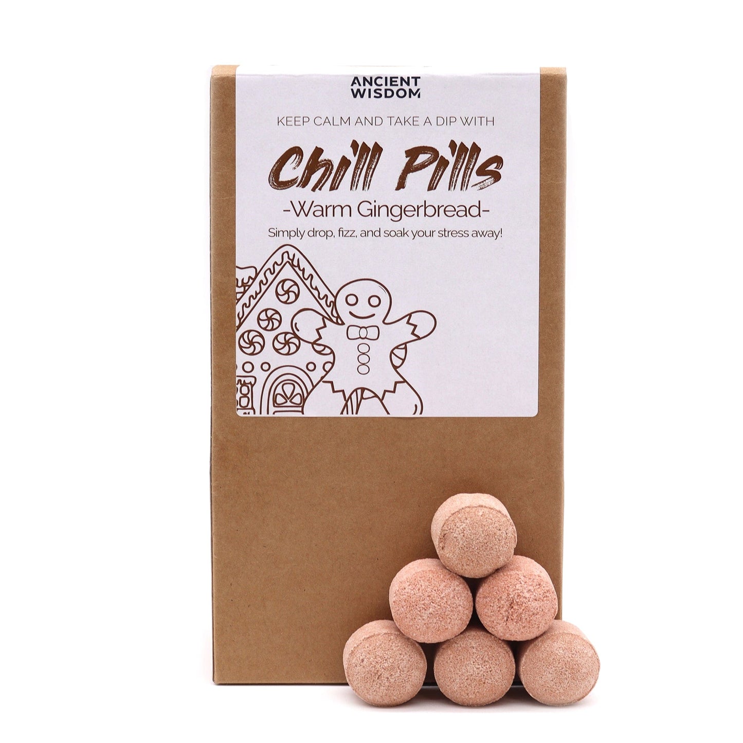 Bliss Chill Pills Gift Pack 350g - Warm Gingerbread