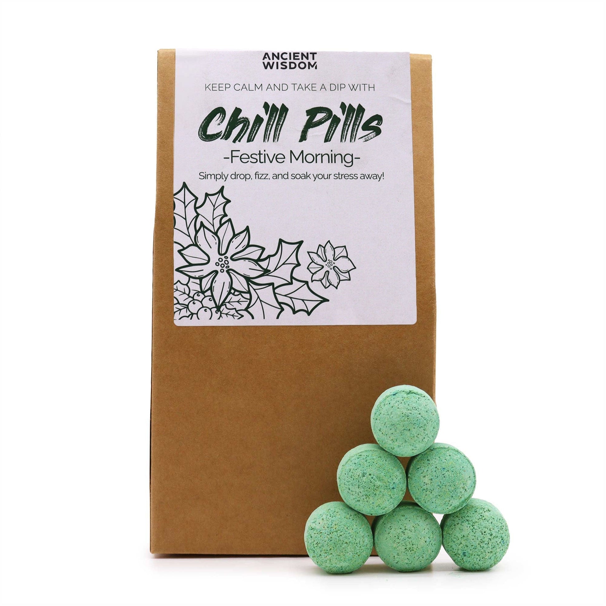 Bliss Chill Pills Gift Pack 350g - Festive Morning