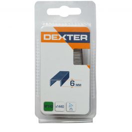 DEXTER STAPLES 140 6MM,1440 PIECES