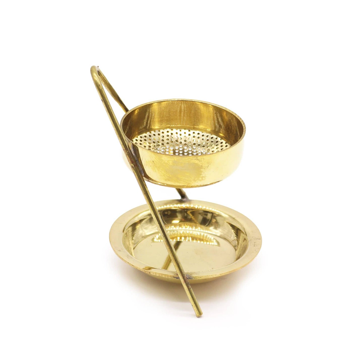 Bliss Brass Resin Incense Warmer - Fixed
