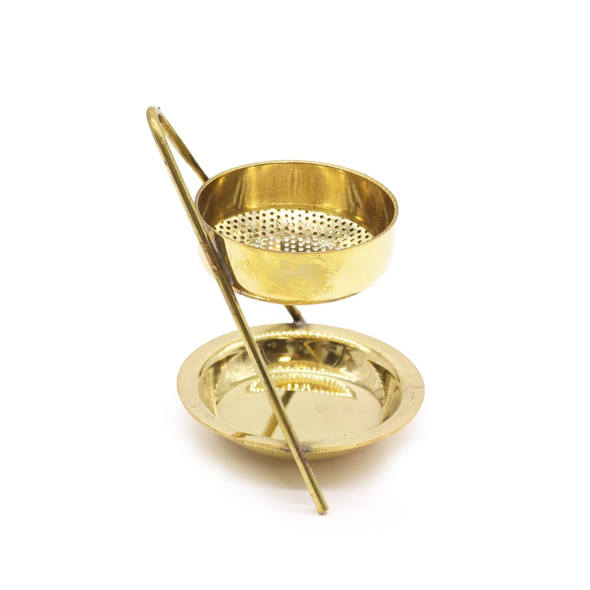 Bliss Brass Resin Incense Warmer - Fixed
