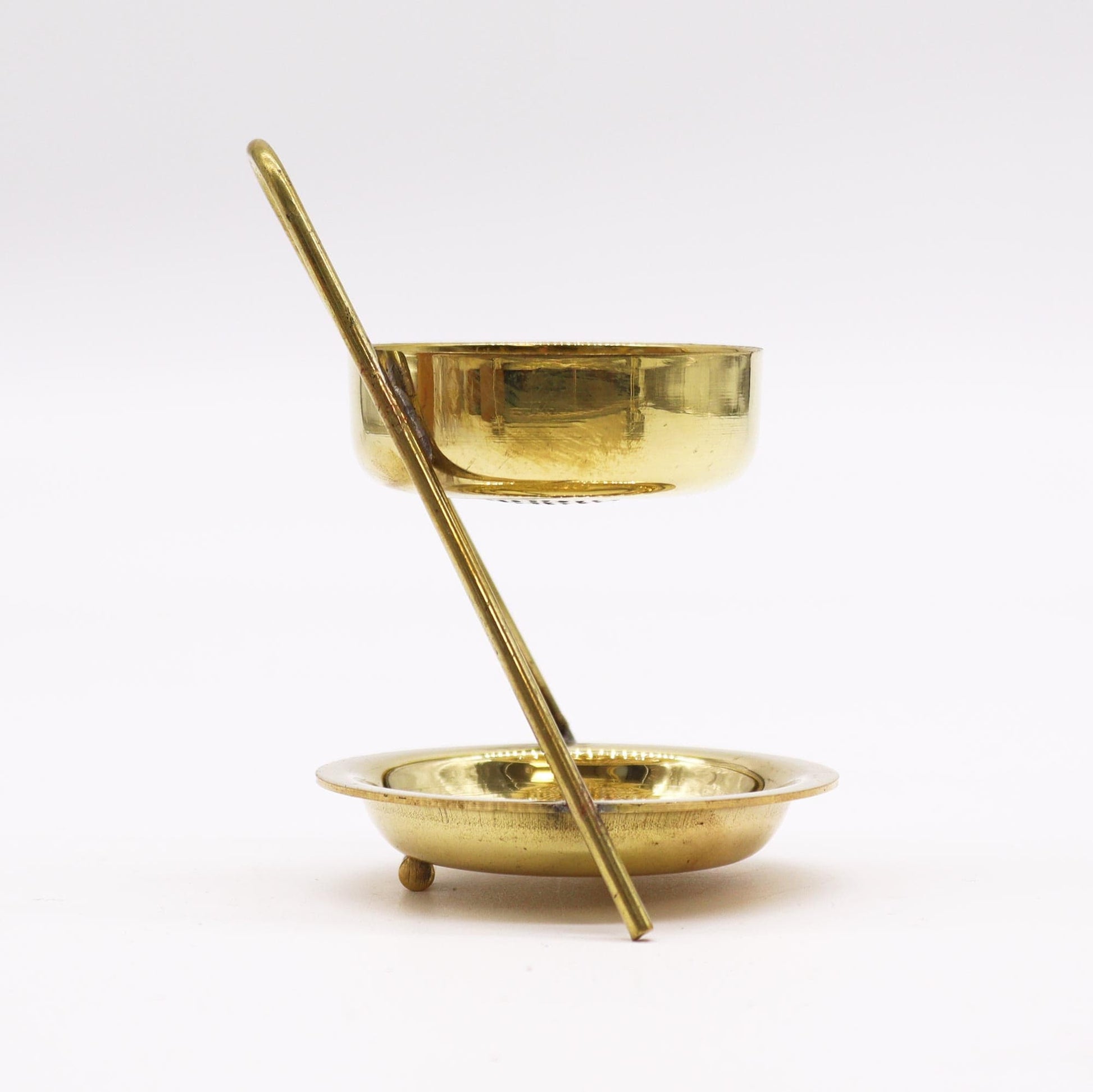 Bliss Brass Resin Incense Warmer - Fixed