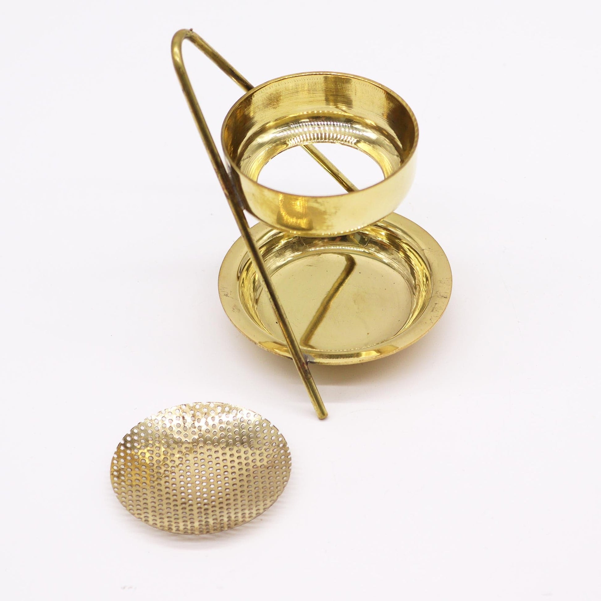 Bliss Brass Resin Incense Warmer - Fixed