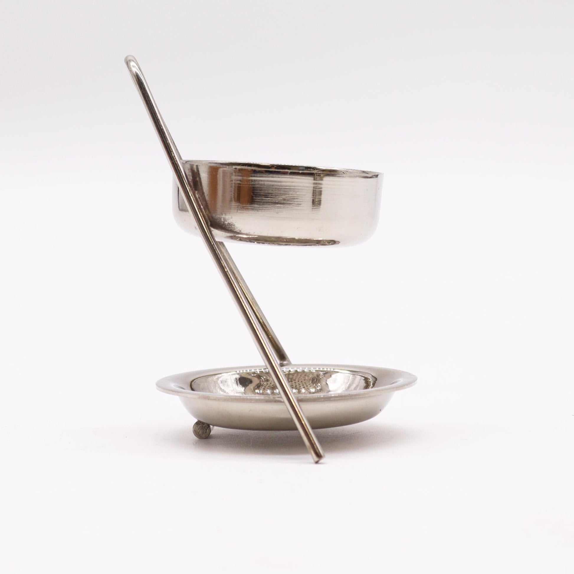 Bliss Plated Brass Resin Incense Warmer - Fixed